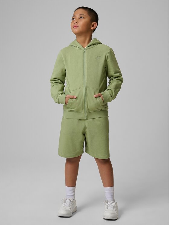 4F 4F Felpa 4FJRSS26TSWSM2749-47S Verde Regular Fit