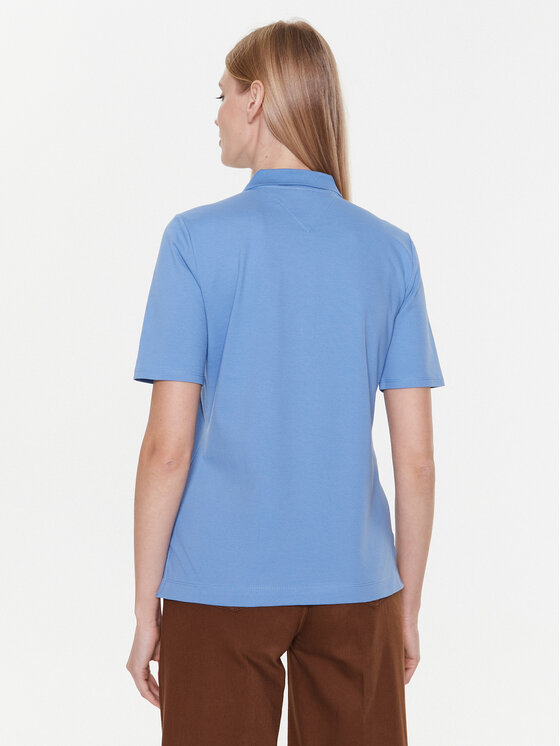 Tommy Hilfiger Tommy Hilfiger Poloshirt Ss WW0WW28578 Blau Regular Fit