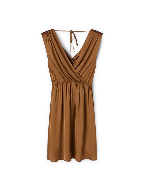 Motivi Motivi Vestito da giorno 7089W001492N0F2 Marrone Regular Fit