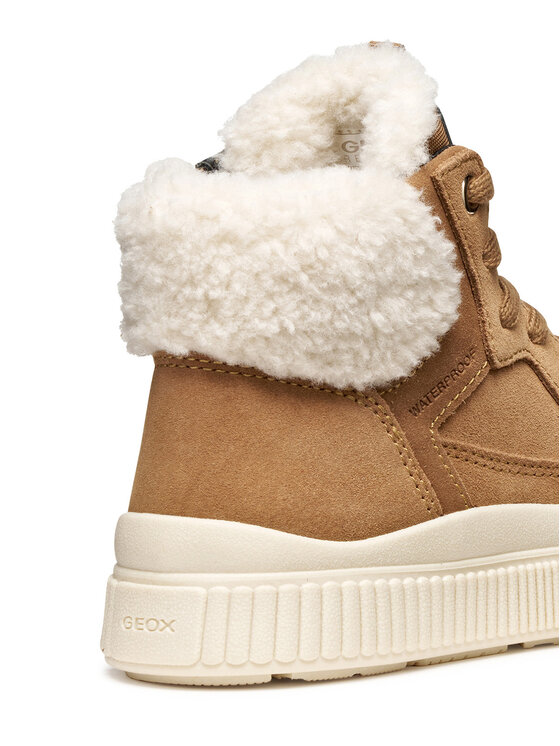 Geox Geox Зимни обувки J Laquinny Wpf J56NFA 00022 C6627 D Кафяв