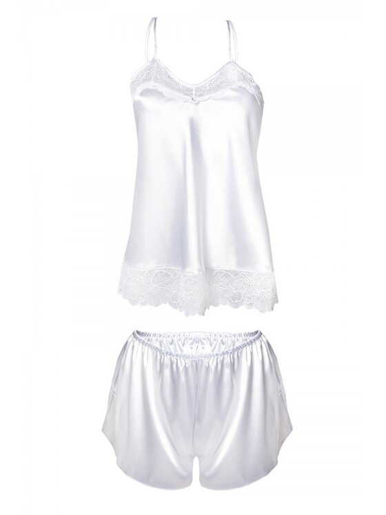 DKaren Lingerie DKaren Lingerie Komplet bielizny Megan Biały Classic Fit