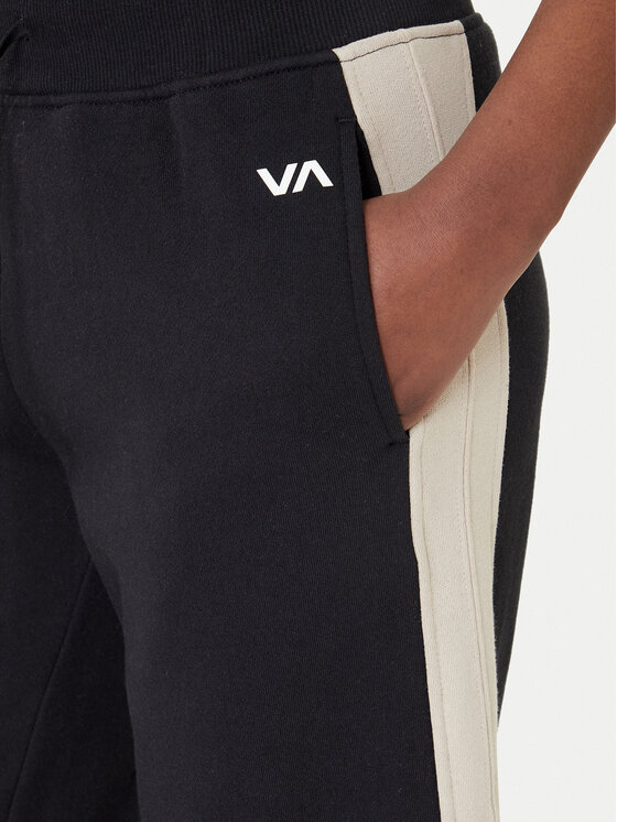 RVCA RVCA Teplákové kalhoty Benchwarmer 23WS113505 Černá Relaxed Fit