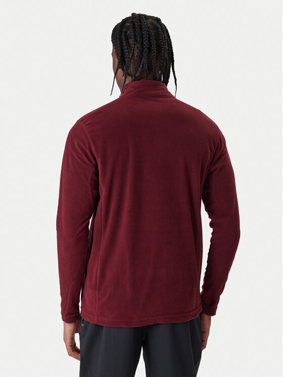Columbia Columbia Fleecová mikina Klamath Range™ II 1352472 Bordová Regular Fit