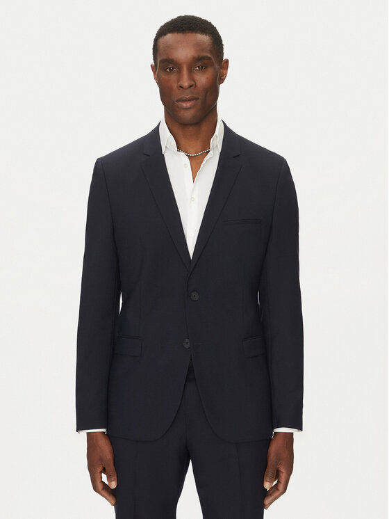 HUGO HUGO Костюм Arti/Hesten232X 50533268 Тъмносин Extra Slim Fit