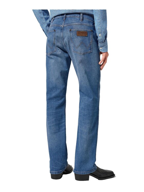 Wrangler Wrangler Jeansy 112356832 Niebieski Regular Fit