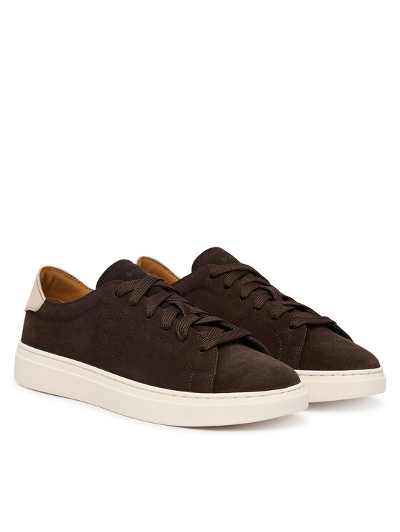 BOSS BOSS Sneakersy 50563336 Tmavě hnědá