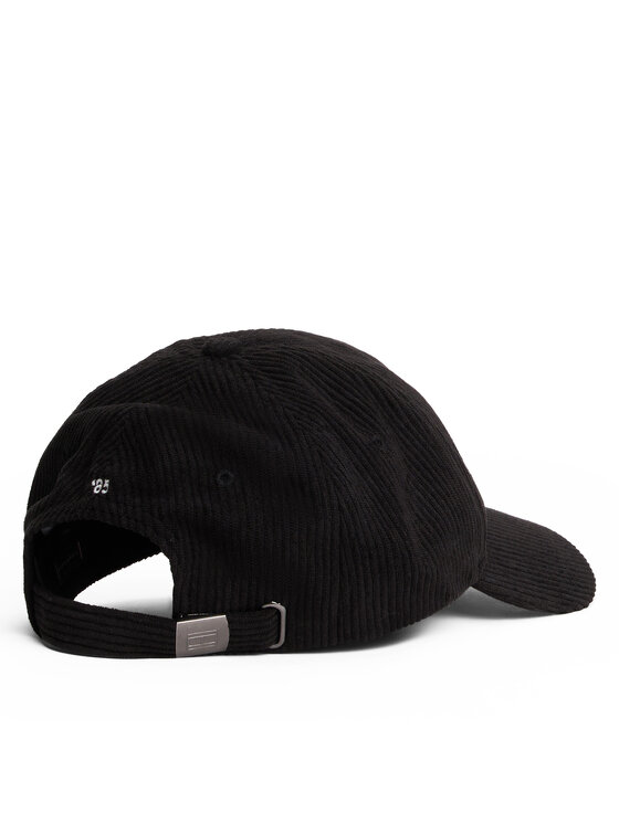 Tommy Hilfiger Tommy Hilfiger Nokamüts Th Flag 6 Panel Cord Cap AM0AM13583 Must
