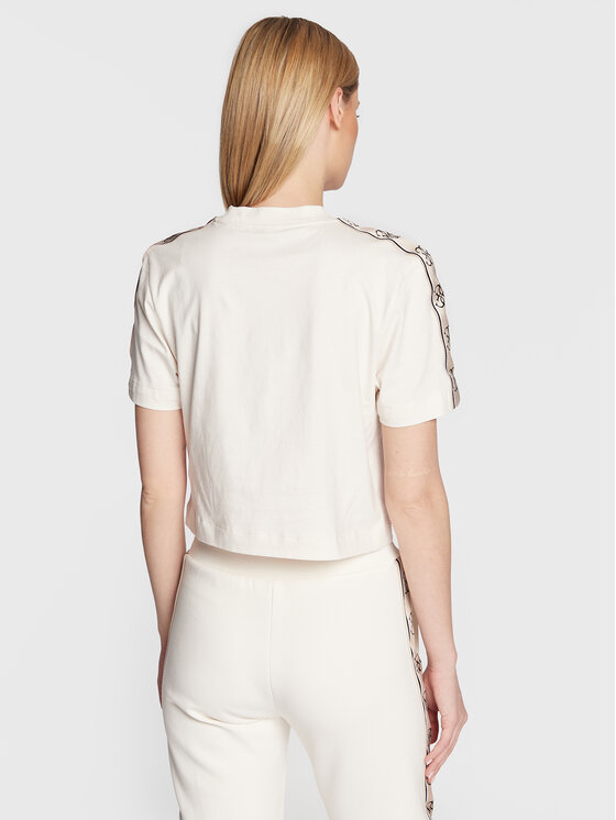 Guess Guess Tricou V3RI08 I3Z14 Bej Relaxed Fit