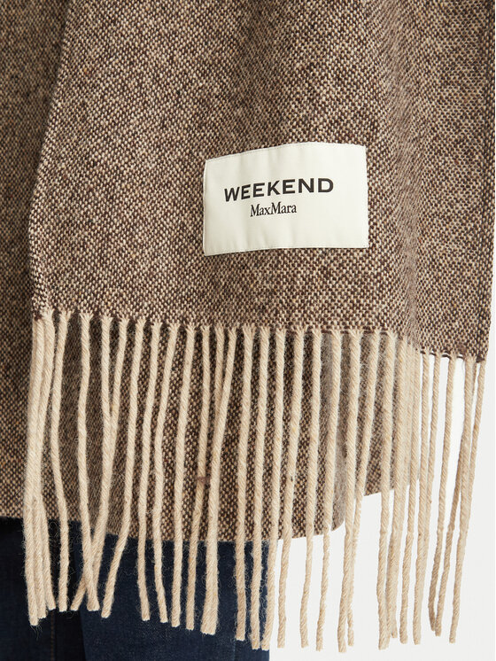 Weekend Max Mara Weekend Max Mara Płaszcz wełniany Latino 2625016032 Brązowy Regular Fit