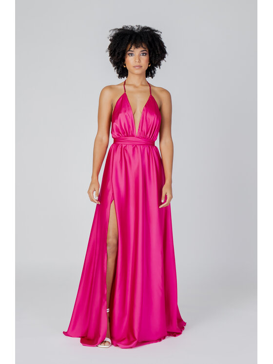 Sol Wears Women Sol Wears Women Abito da sera DIANA LUNGO Rosa To Fit