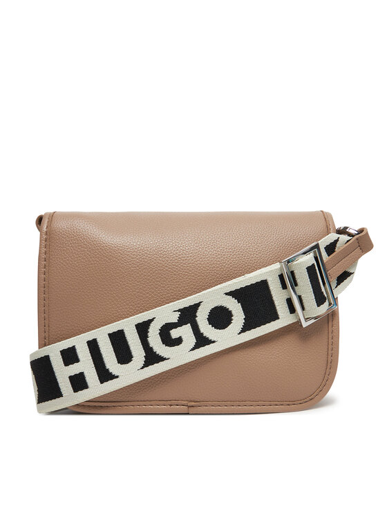 HUGO HUGO Borsetta Bel Crossbody Flap 50541869 Beige