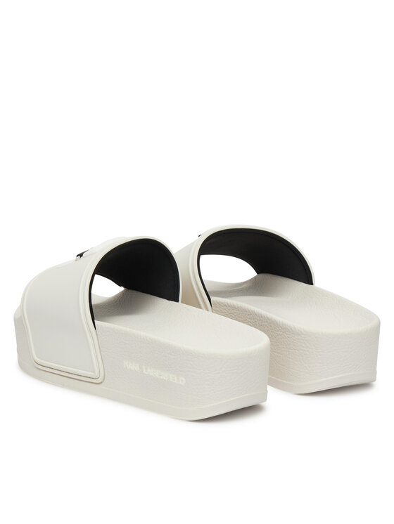 KARL LAGERFELD KARL LAGERFELD Iešļūcenes Kondo Maxi KL80805A Balts