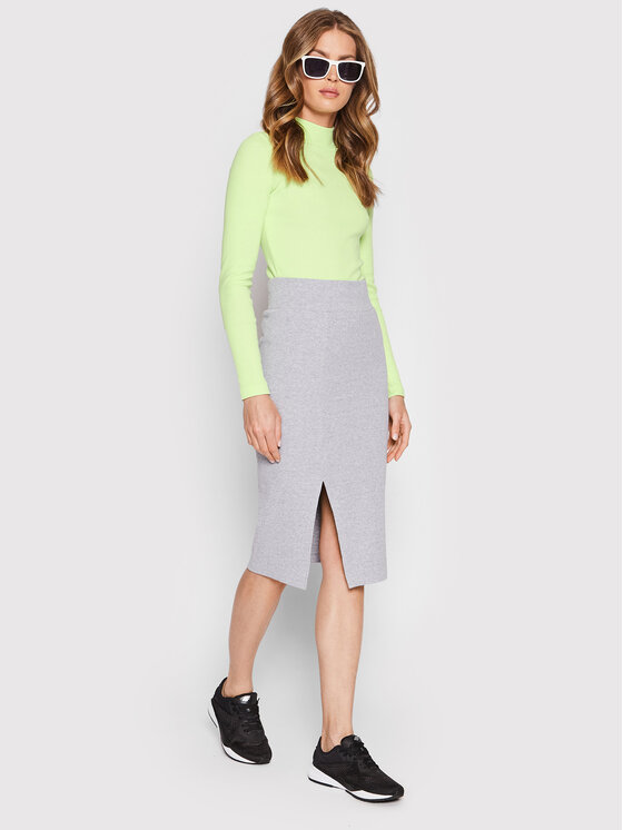 4F 4F Bluzka H4L22-TSDL011 Zielony Regular Fit