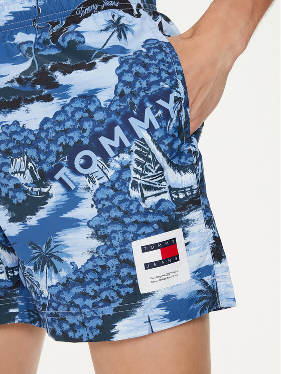 Tommy Hilfiger Tommy Hilfiger Pantaloni scurți pentru înot UM0UM03150 Albastru Regular Fit