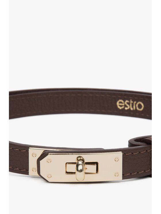 Estro Estro Ζώνη Γυναικεία ER00118161 Καφέ