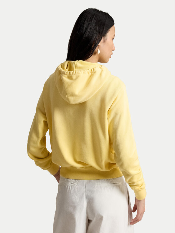 Polo Ralph Lauren Polo Ralph Lauren Džemperis ar kapuci 211971693502 Gaiši dzeltena Relaxed Fit