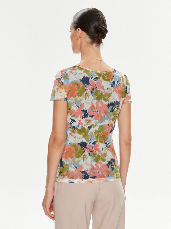 Marella Marella T-shirt Zulia 2413971014 Multicolore Regular Fit