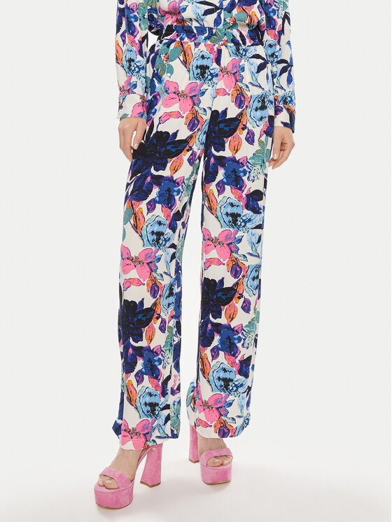 YAS Pantaloni din material Alara 26033658 Colorat Loose Fit