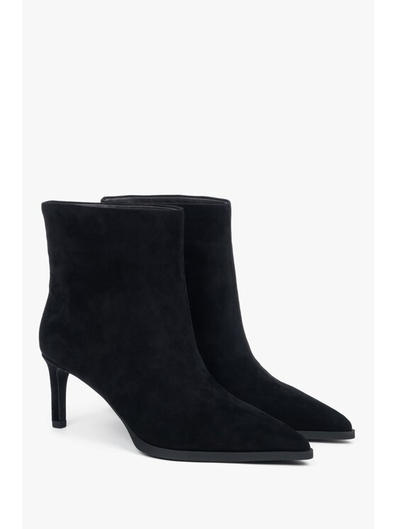 Estro Estro Μποτάκια ER00118478 Μαύρο