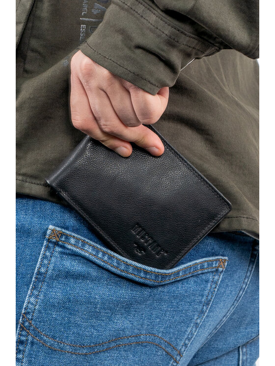 Mustang Mustang Portfel DENIMO WALLET Czarny
