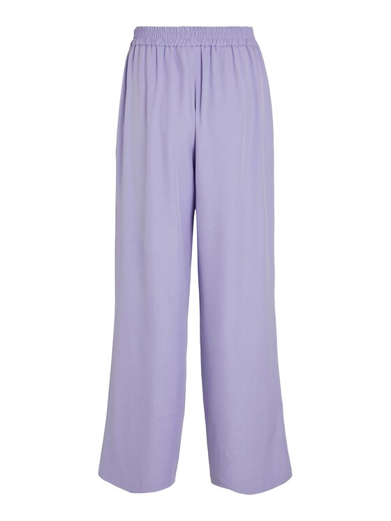 Vila Vila Stoffhose Sarly 14082647 Violett Regular Fit