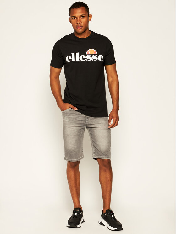 Ellesse Ellesse Tričko Sl Prado Tee SHC07405 Čierna Regular Fit