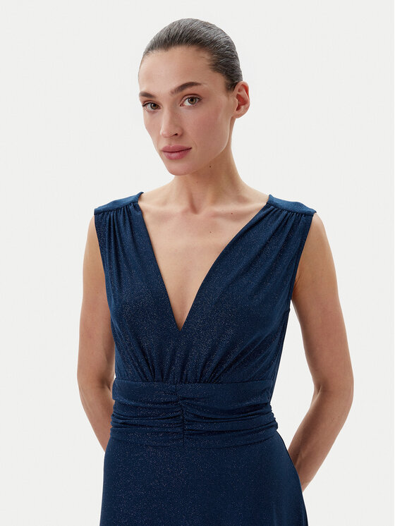 Rinascimento Rinascimento Rochie de seară CFC0122393003 Bleumarin Regular Fit