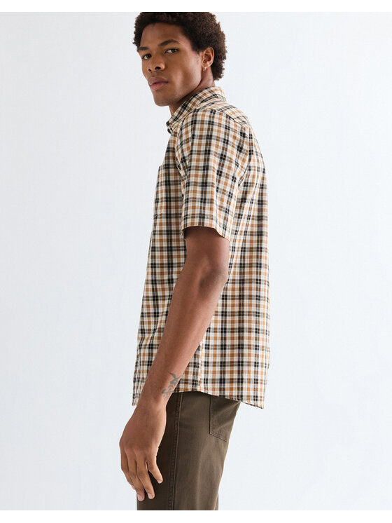 Wrangler Wrangler Camicia SS 1 PKT SHIRT Rosso Regular Fit