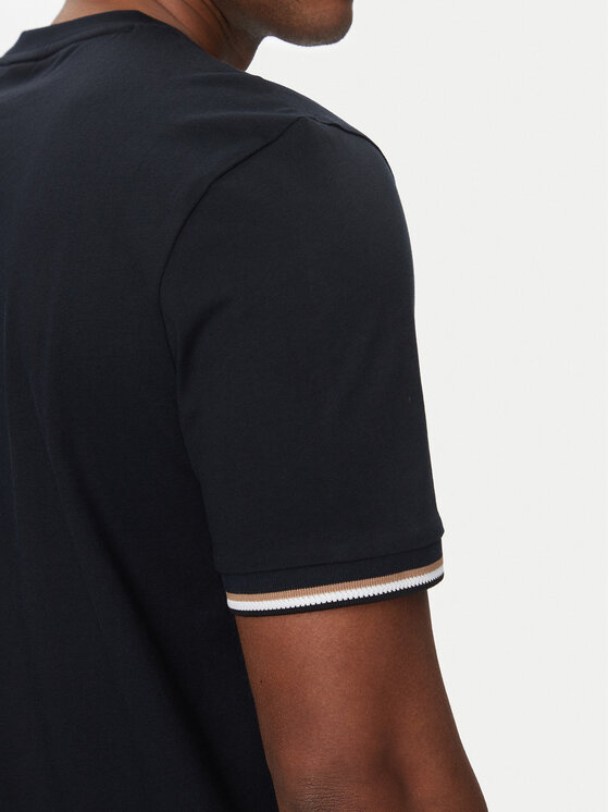 BOSS BOSS Marškinėliai Thompson 04 50501097 Tamsiai mėlyna Regular Fit