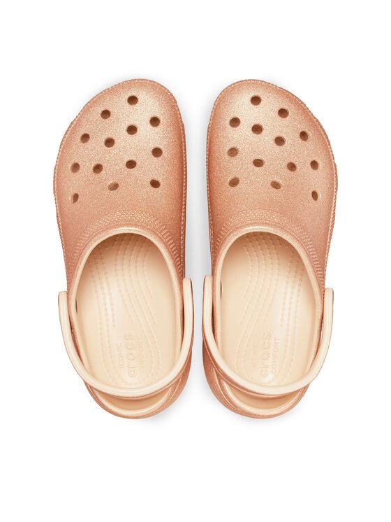 Crocs  Classic Platform Glitter Clog W 207241  | Modivo.gr