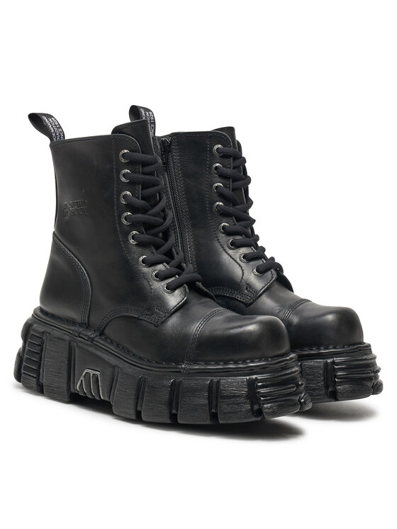 NEW ROCK NEW ROCK Glany M-NEWMILI083-S39 Czarny