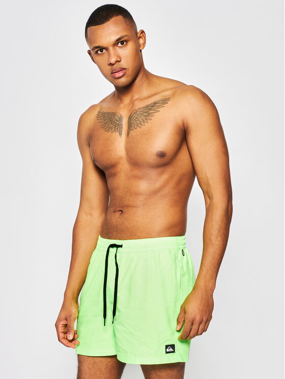 Quiksilver Quiksilver Plaukimo šortai Everyday 15" Volleys EQYJV03531 Žalia Regular Fit