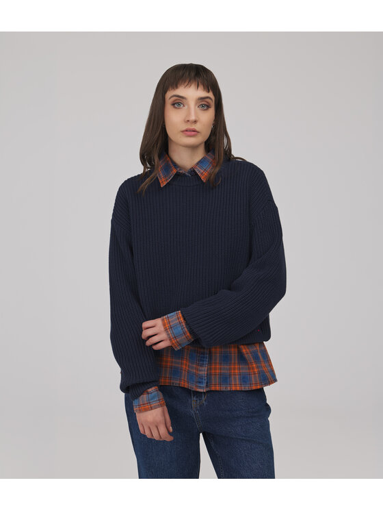 Lee Cooper Lee Cooper Sweter YANA Granatowy