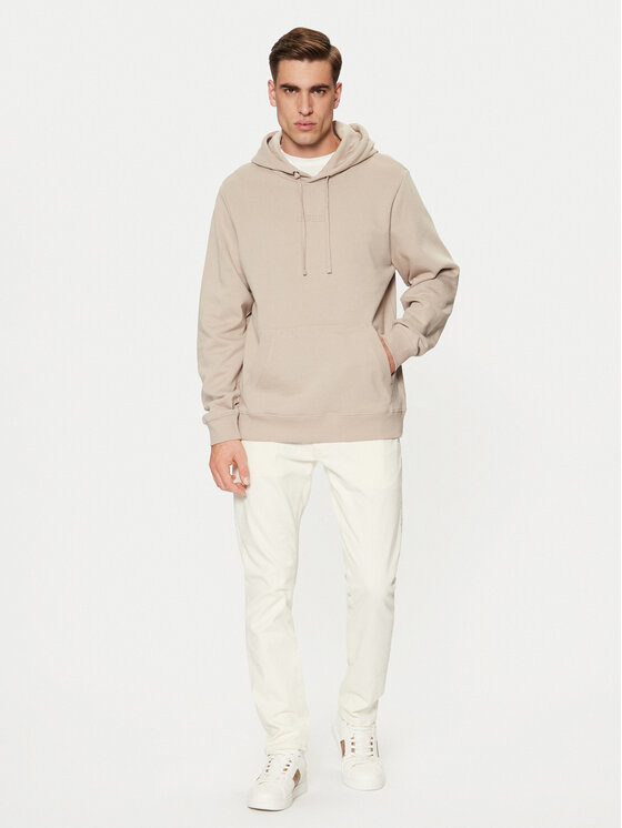 Guess Guess Μπλούζα M4BQ45 K9YH1 Μπεζ Regular Fit