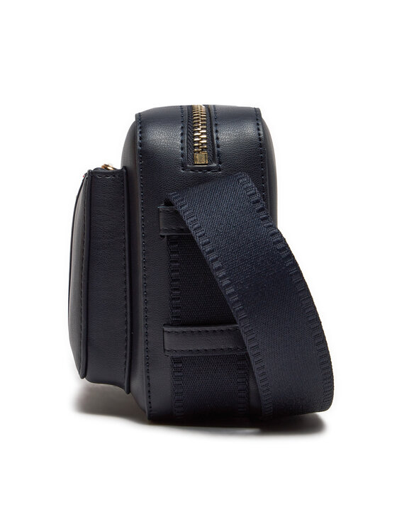 Tommy Hilfiger Tommy Hilfiger Kabelka Iconic Tommy Camera Bag Corp AW0AW16106 Tmavomodrá