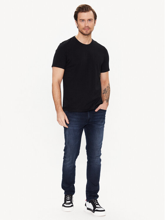 Mustang Mustang Jeansy Vegas 1008948 Granatowy Slim Fit