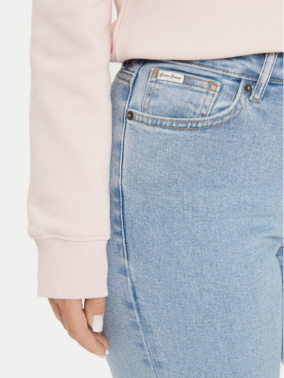 Guess Jeans Guess Jeans Džinsai W4YA92 D5CB3 Mėlyna Slim Fit