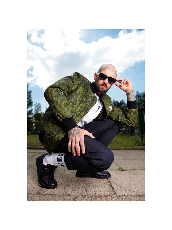 Zooksy Zooksy Skarpety wysokie unisex Nineties Biały