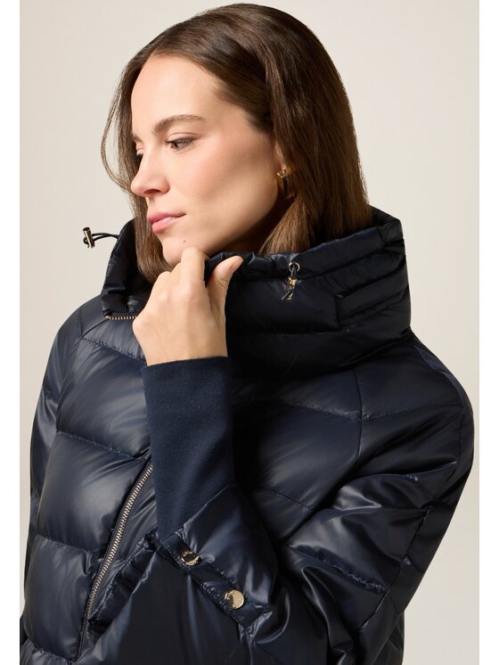 Oltre Oltre Giubbotto piumino F901J000216N034 Blu Baggy Fit