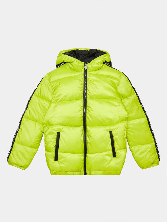 Guess Guess Ziemas jaka L3YL01 WEGY0 Zaļš Regular Fit