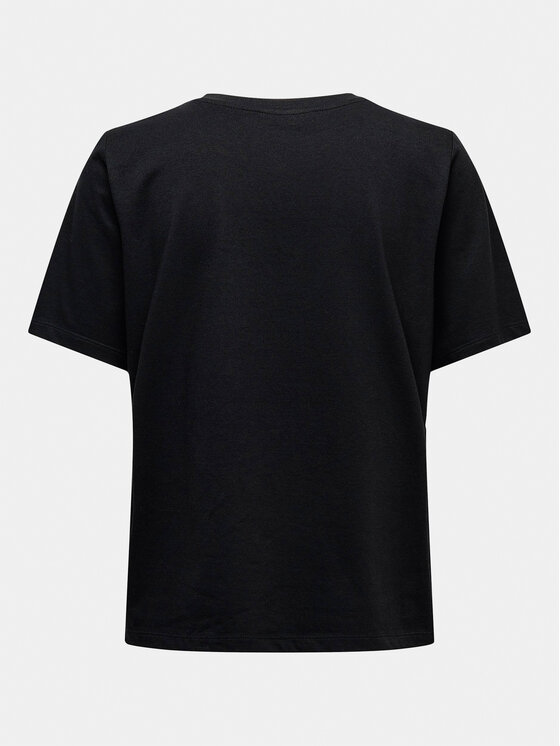 ONLY ONLY Póló 15270390 Fekete Regular Fit
