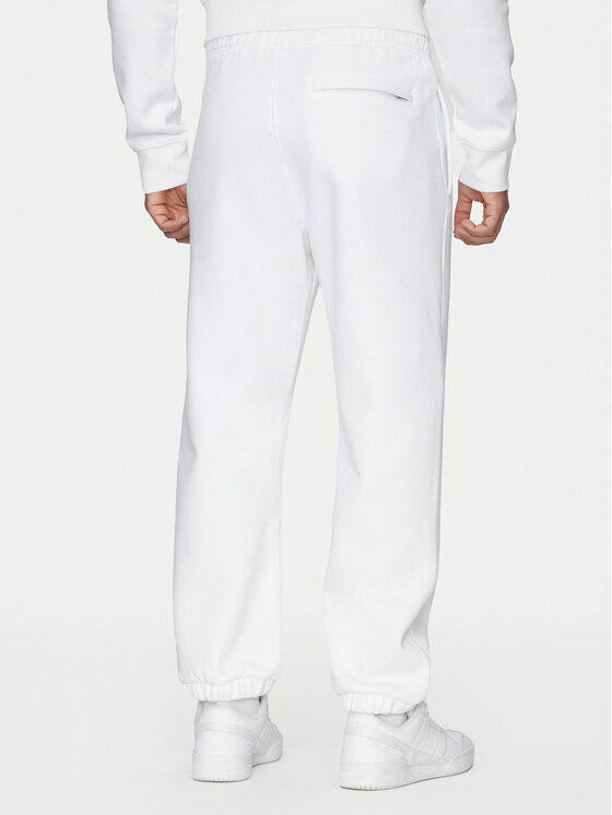 Guess Jeans Guess Jeans Pantaloni da tuta M4YB18 K9V31 Bianco Regular Fit