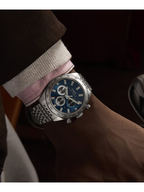 Timex Timex Hodinky TW2Y18500 Stříbrná