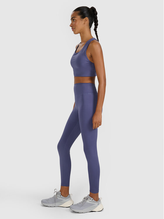 4F 4F Legginsy MULTI ACTIVE Granatowy Slim Fit