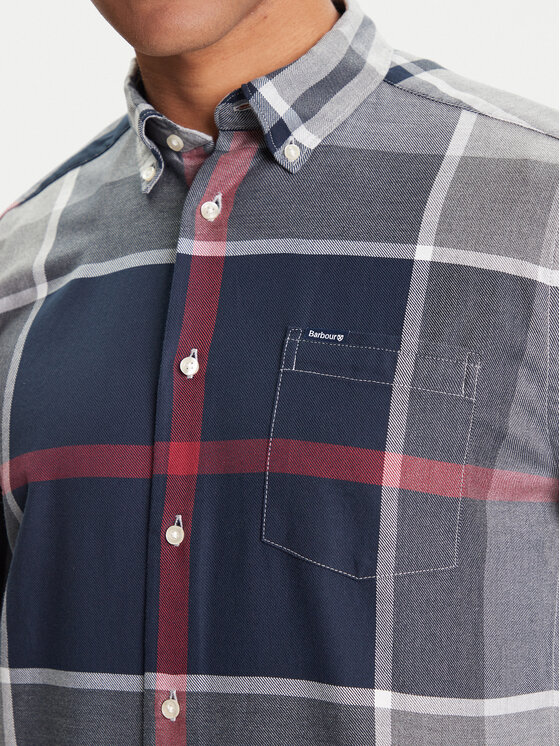 Barbour Barbour Πουκάμισο Dunoon MSH4980TN21 Γκρι Regular Fit