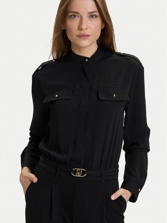 Liu Jo Liu Jo Jumpsuit MF5262 T4241 Schwarz Regular Fit