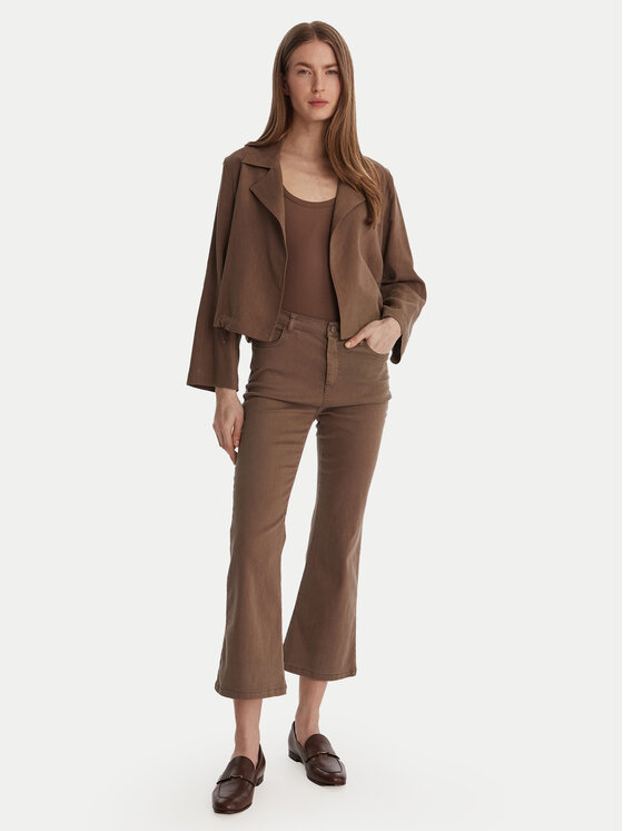 Marella Marella Košulja Palchi 2613041015 Smeđa Regular Fit