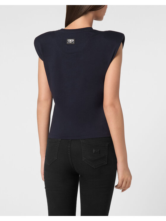 PHILIPP PLEIN PHILIPP PLEIN Smanicato 9537 Blu scuro Skin Tight Fit