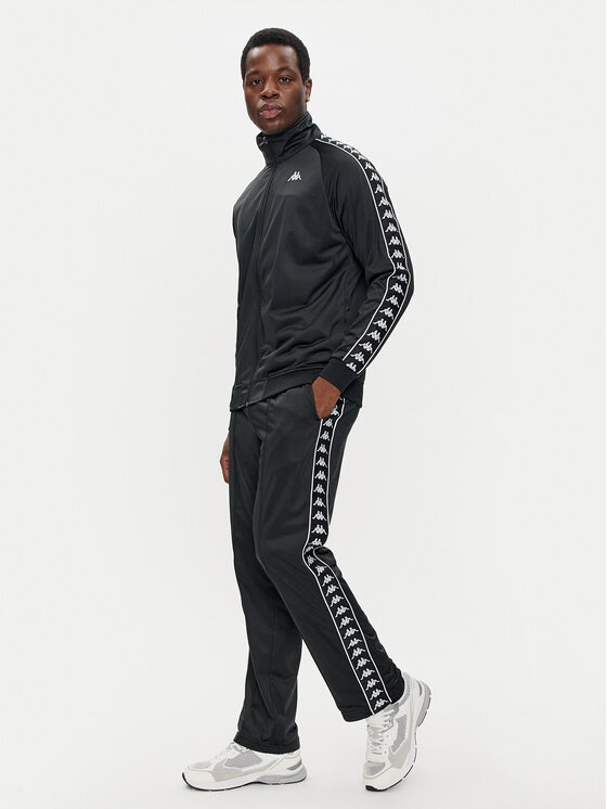 Kappa Kappa Trenirka 3500060 Črna Regular Fit