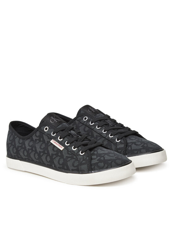 Calvin Klein Jeans Calvin Klein Jeans Tenisówki Ess Vulc Low Mg Cv Mono YM0YM01368 Czarny